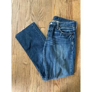 Levi’s 501 Vintage Button Fly Jeans straight leg Women’s 26 Frayed Edge Ankle